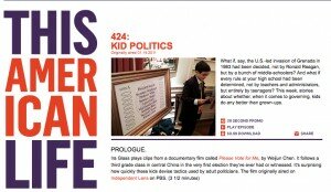 Kid Politics | This American Life